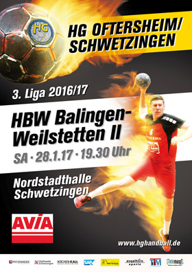 Das Keyvisual, eingesetzt auf einem Spielankündigungsplakat