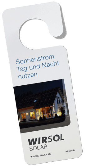 Türhänger Nachbarschaft Baustelle PV-Anlage