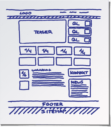 Screenshot Website Startseite 0-Ebene
